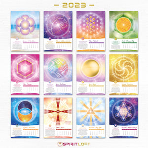 Aktionspaket: Heilige Geometrie Kalender 2024 & 2023