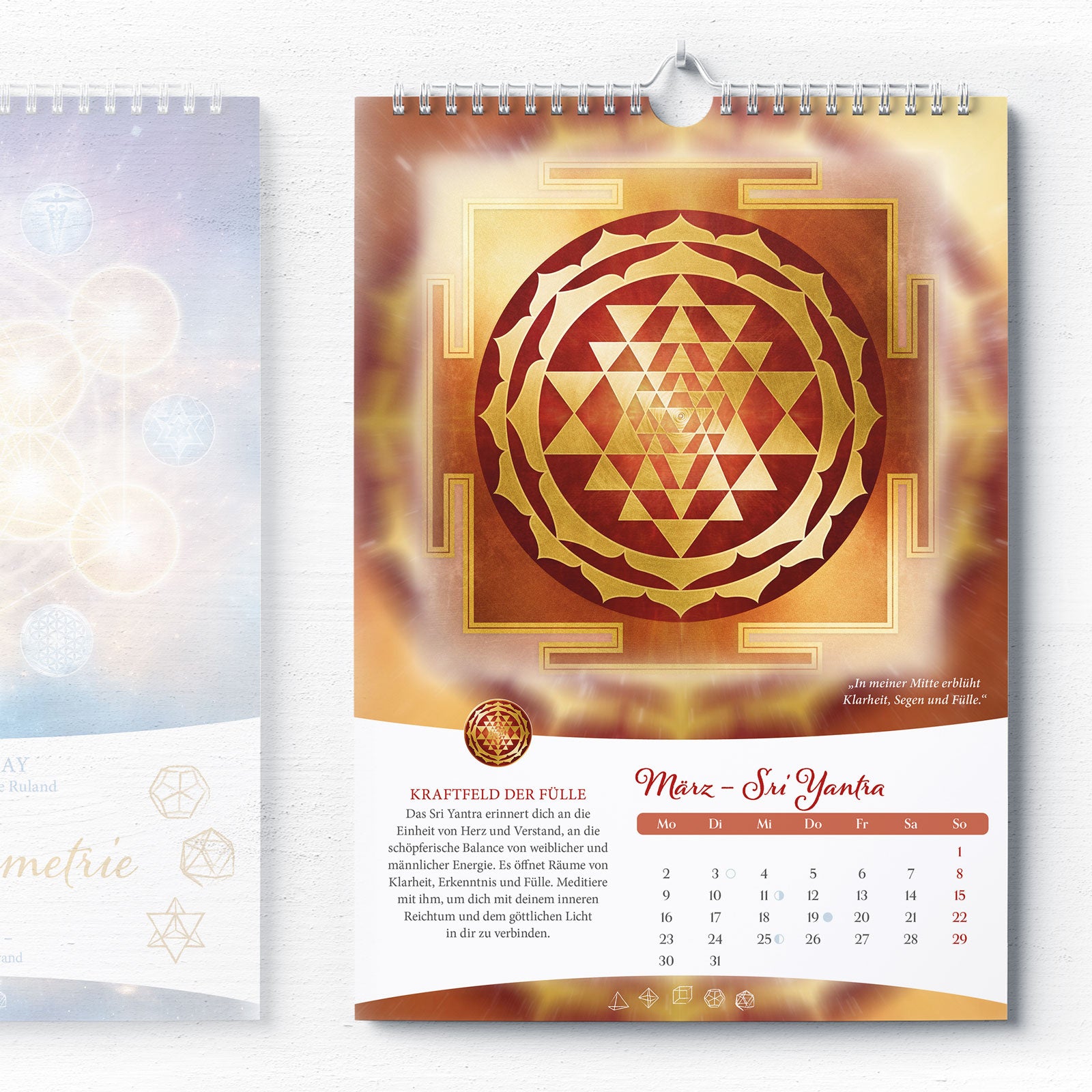 Heilige Geometrie Kalender 2026