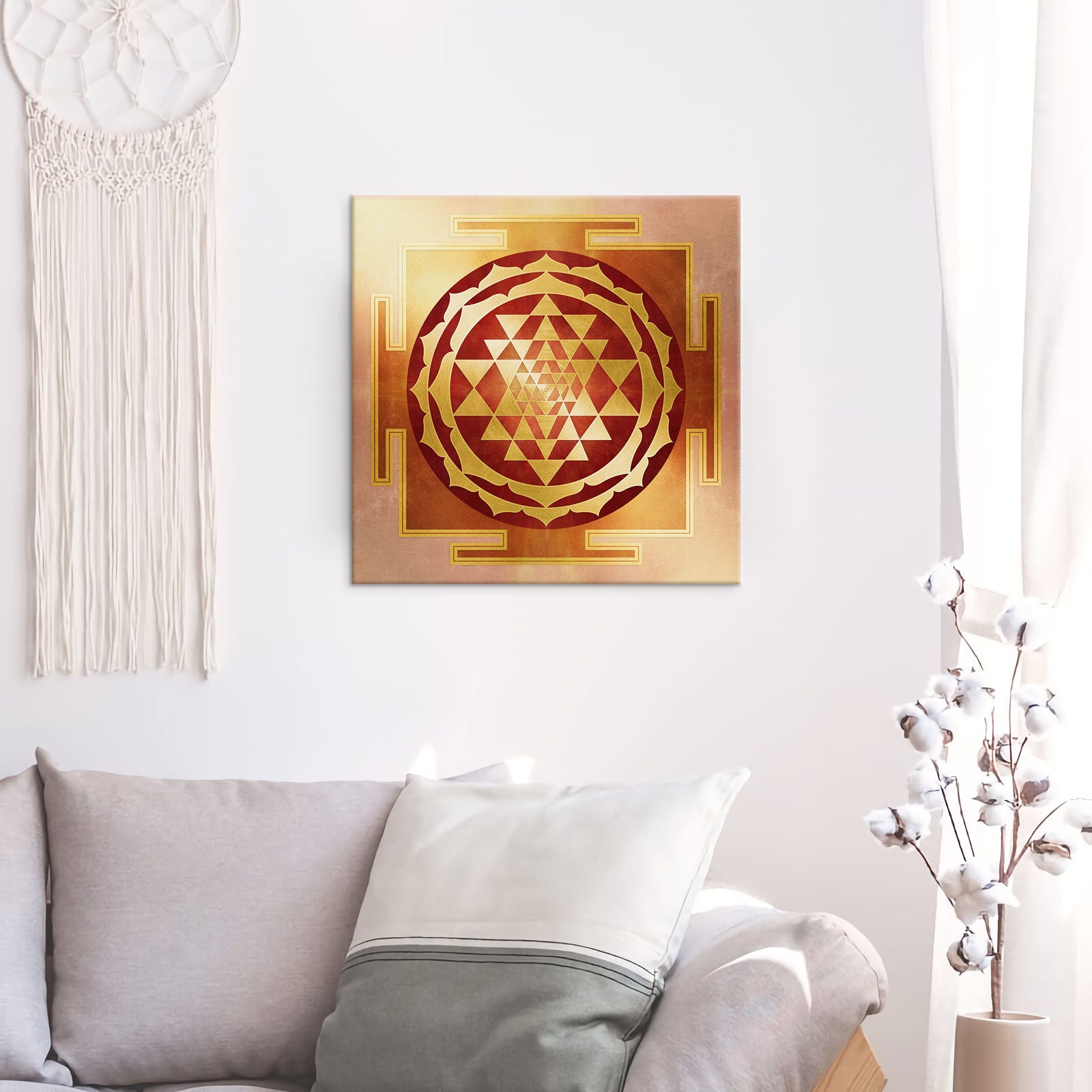 Sri Yantra, Gold-Rot