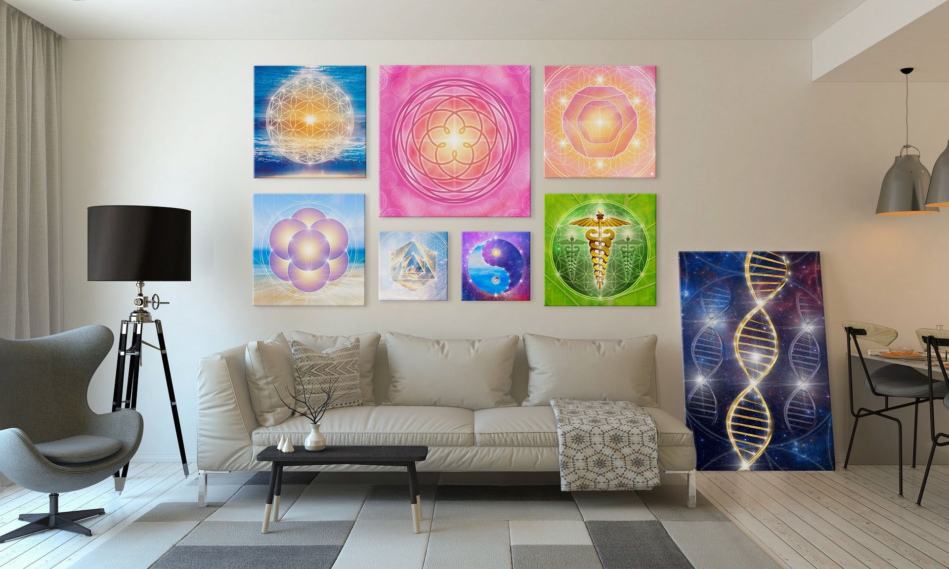 Heilige Geometrie und Symbole