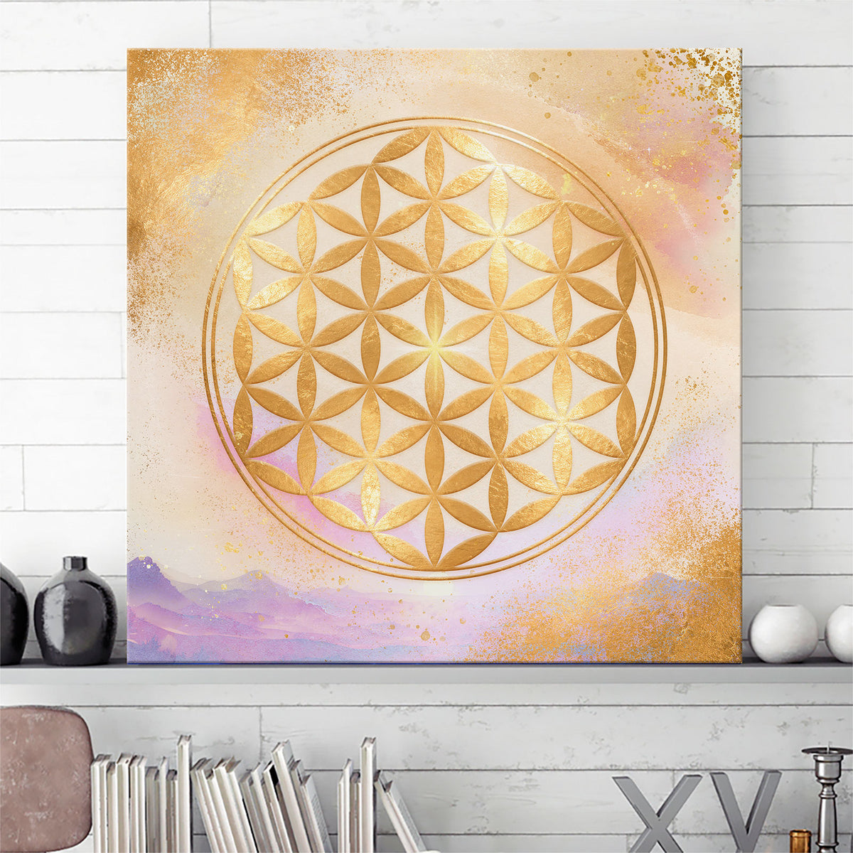Blume des Lebens – Gold Edition