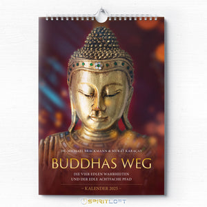 Buddhas Weg – Wandkalender 2025