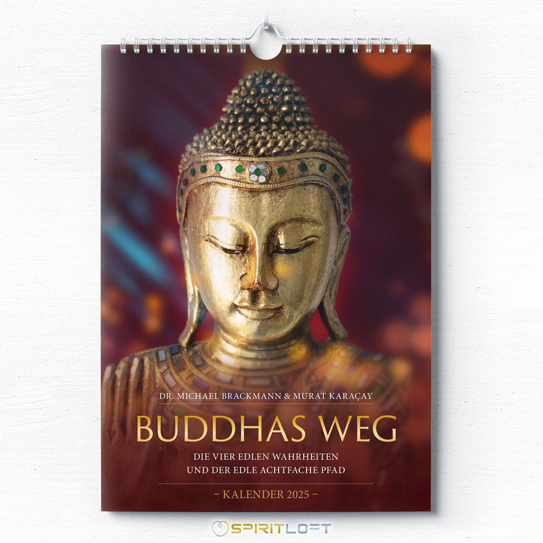 Buddhas Weg – Wandkalender 2025