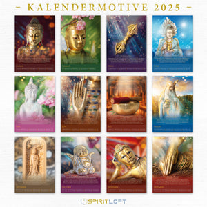 Buddhas Weg – Wandkalender 2025