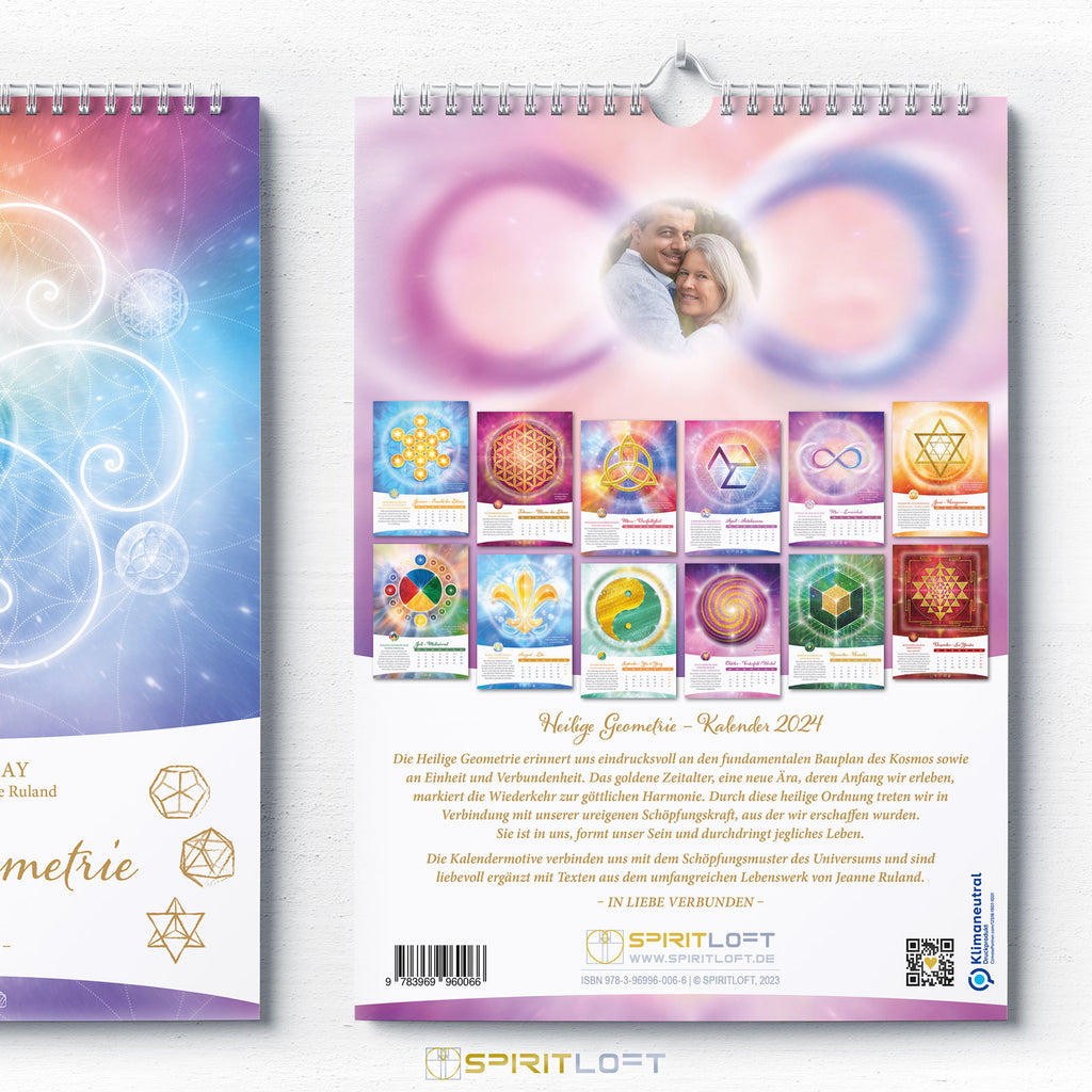Heilige Geometrie Kalender 2024