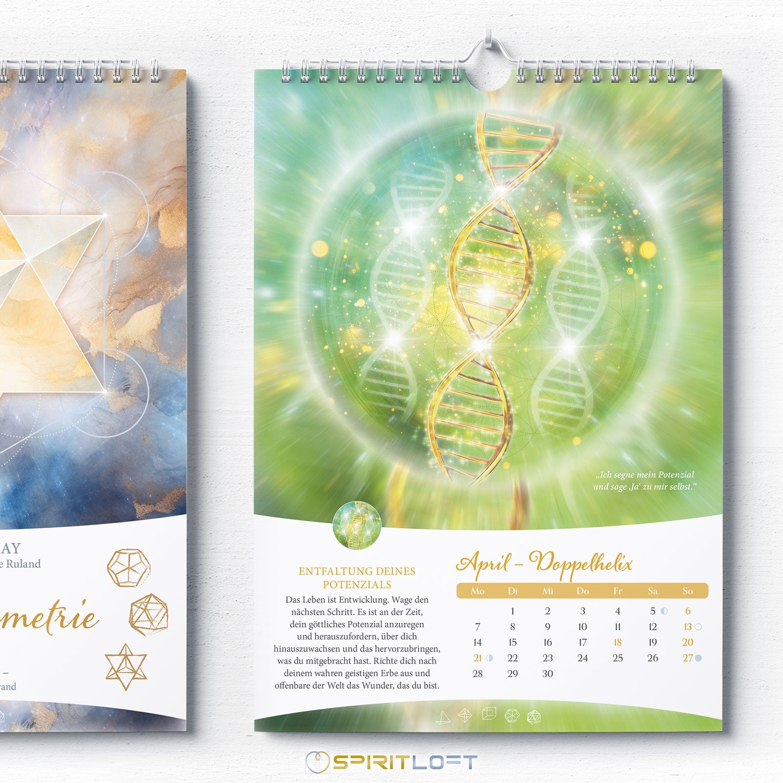 Heilige Geometrie Kalender 2025