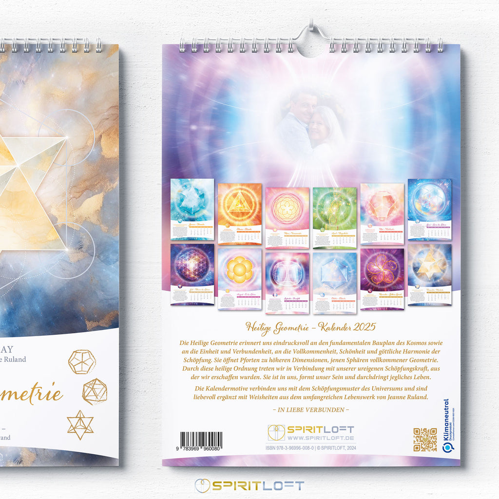 Heilige Geometrie Kalender 2025