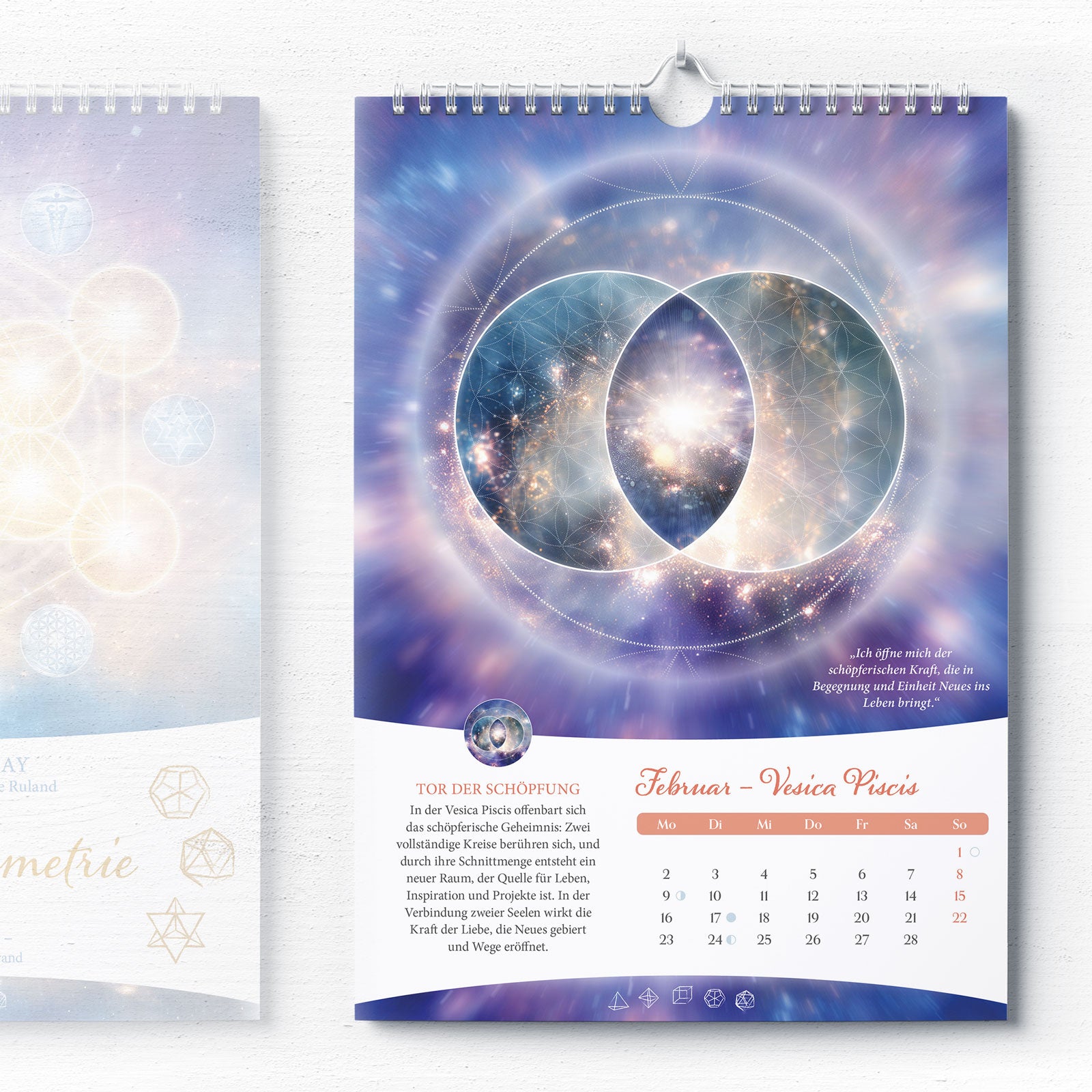 Heilige Geometrie Kalender 2026