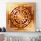 Sri Yantra, Gold-Rot