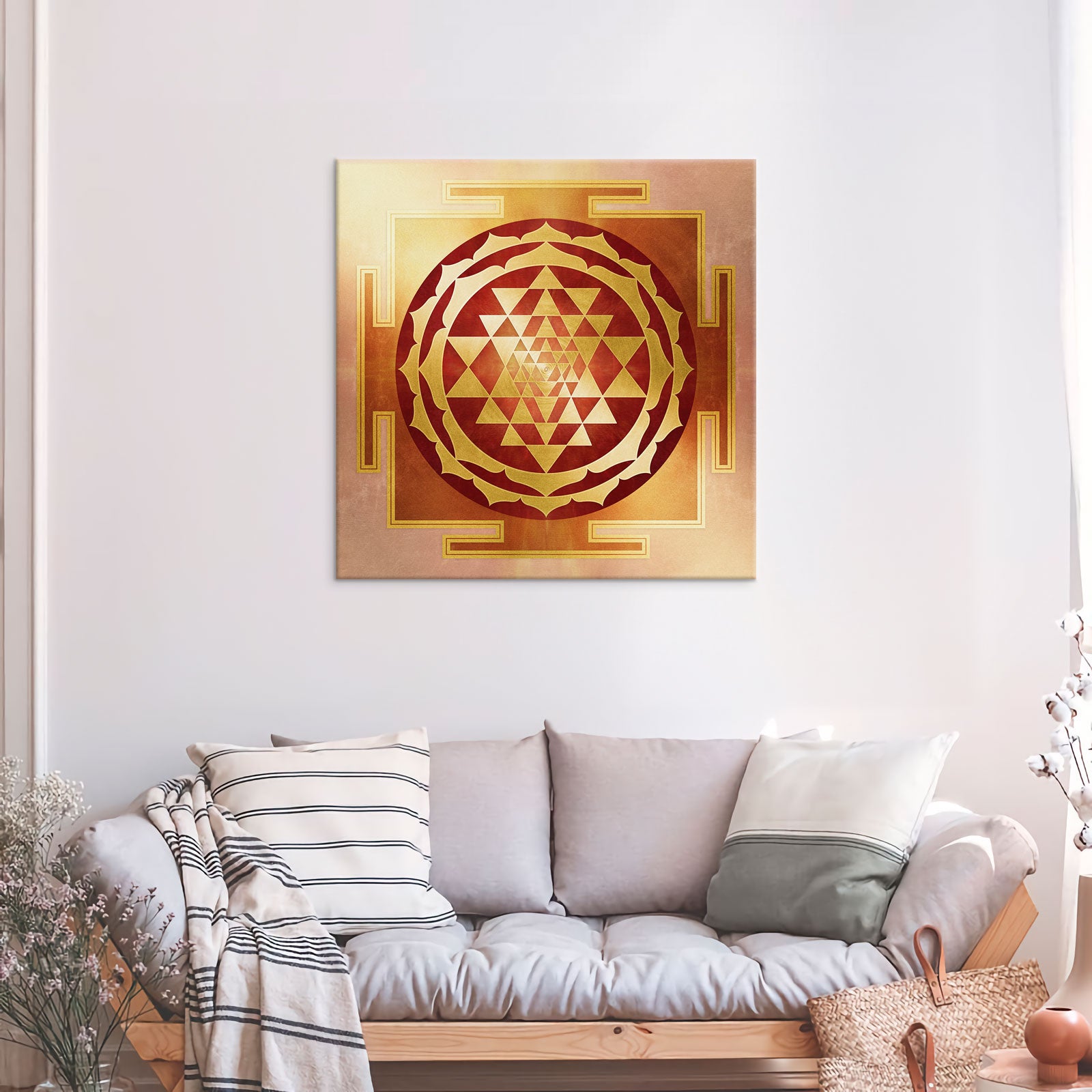 Sri Yantra, Gold-Rot