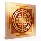 Sri Yantra, Gold-Rot