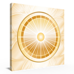 Sonnenzeichen, Leinwand