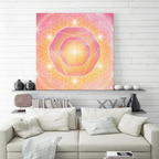 Dodekaeder, Leinwand 60x60 cm