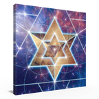 Merkaba, Leinwand 60x60 cm